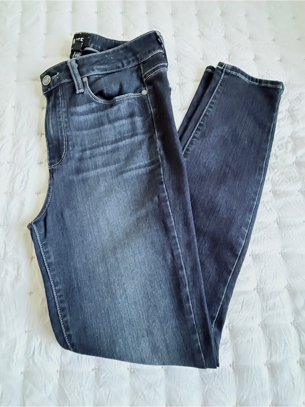 Paige Hoxton High Rise Ankle Jeans